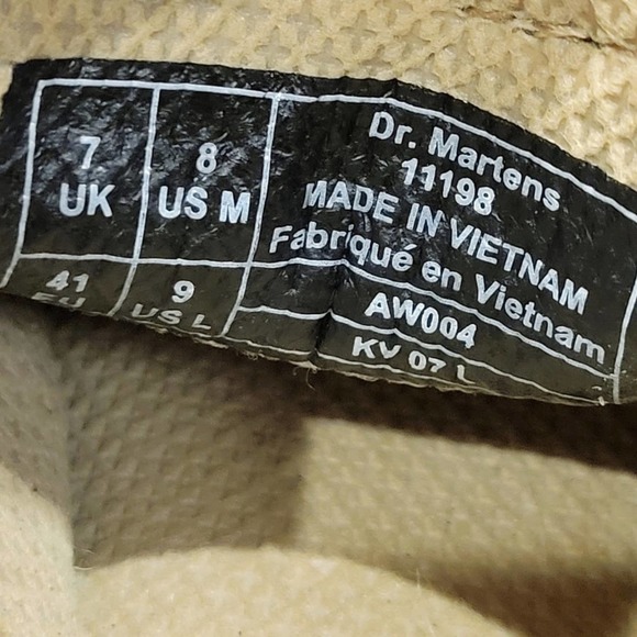 Dr. Martens leather slip on loafers size 8 men - Picture 6 of 7